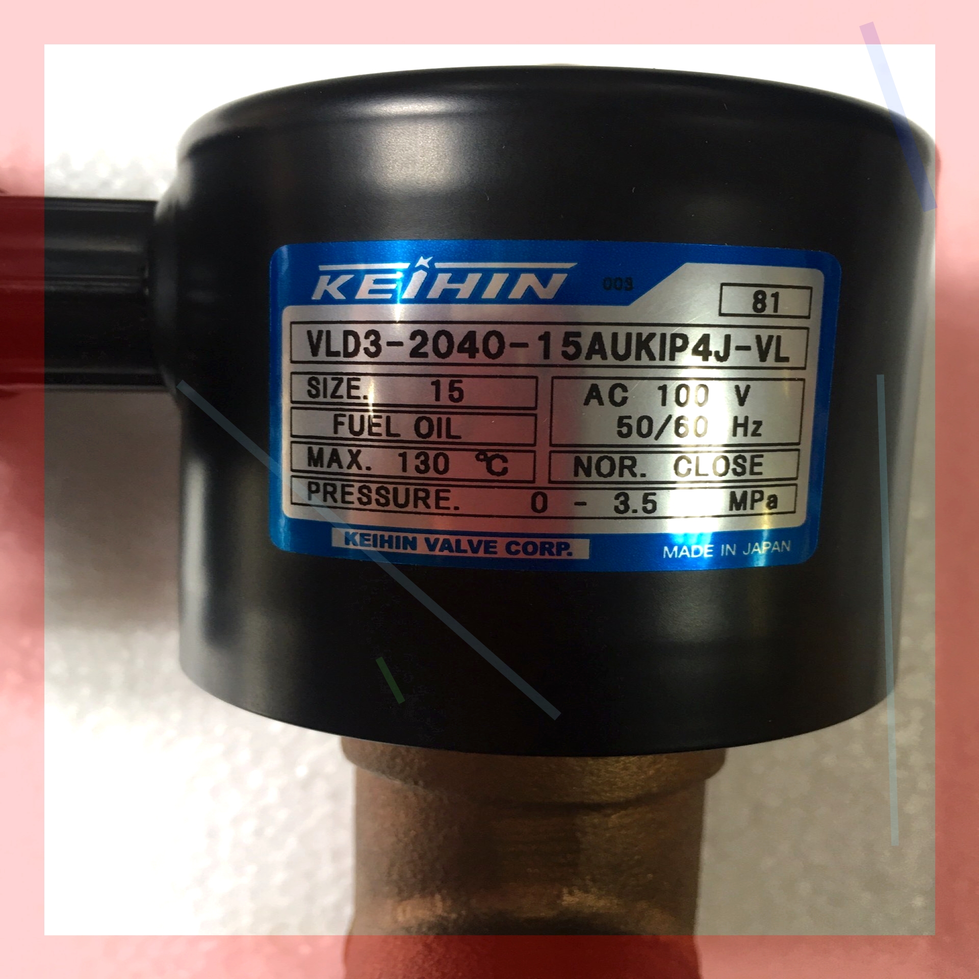 询价!京宾 KEIHIN VLD3-2040-15AUKIP4J-VL