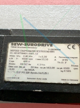 询价!SEW电机BSF202 CMP50M/BP/KY/RH1M/