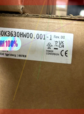 询价!贝加莱全新8B0K3630HW00.001-1