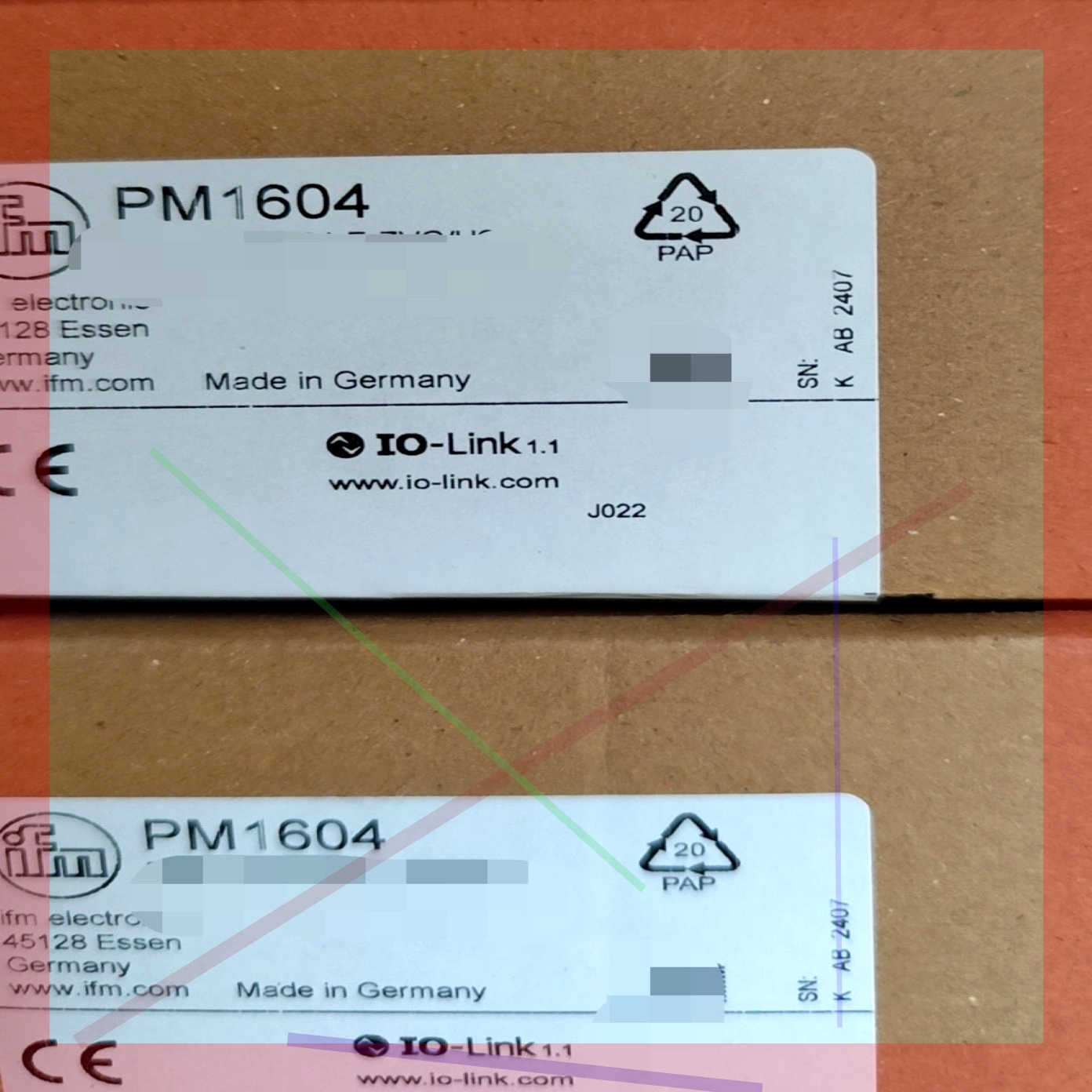 询价!易福门PM1604全新原装