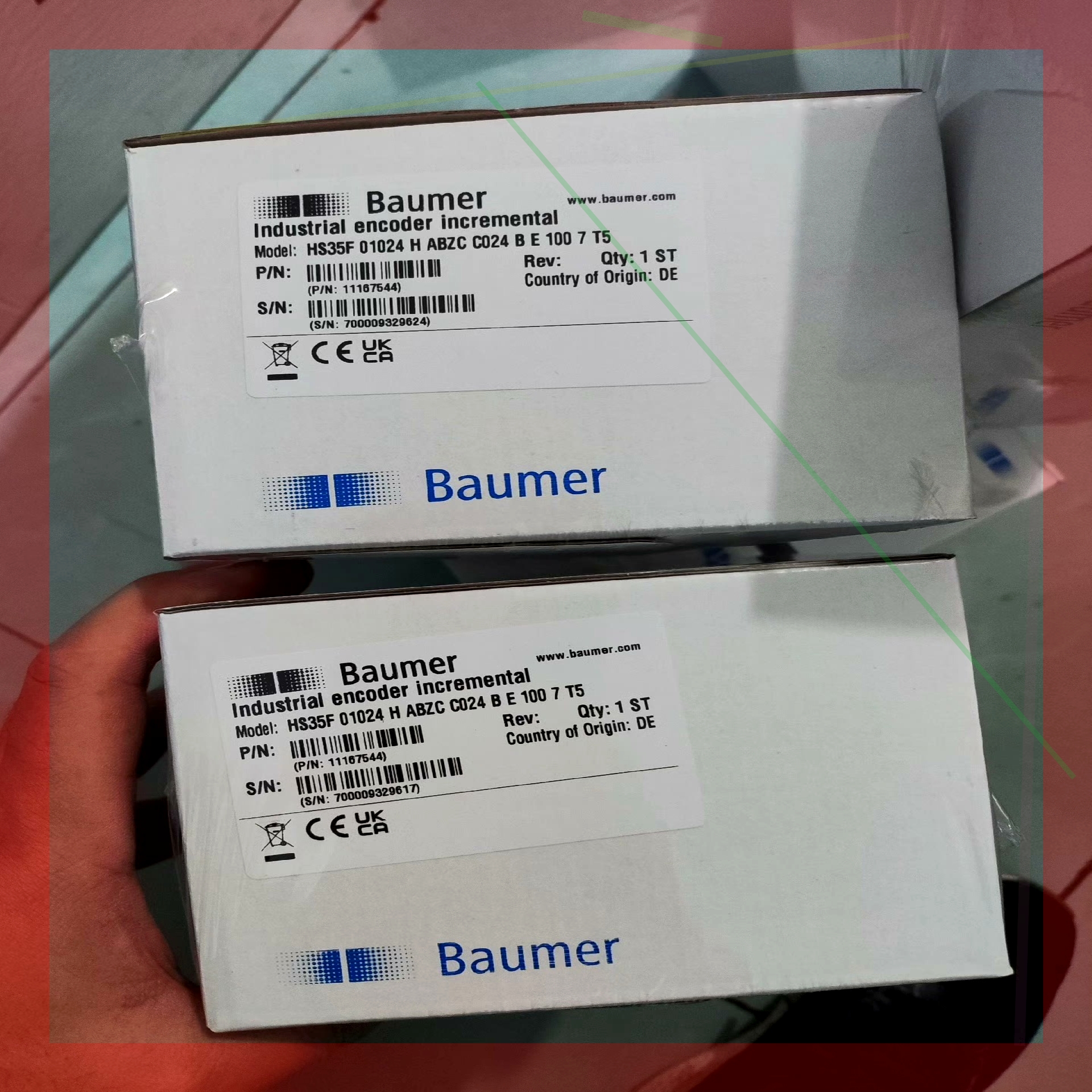 询价!Baumer HS35F 01024 H ABZC C024 B E 100 7 T5