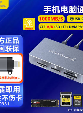 迈和伦读卡器CFEA/B+SD+TF+M.2