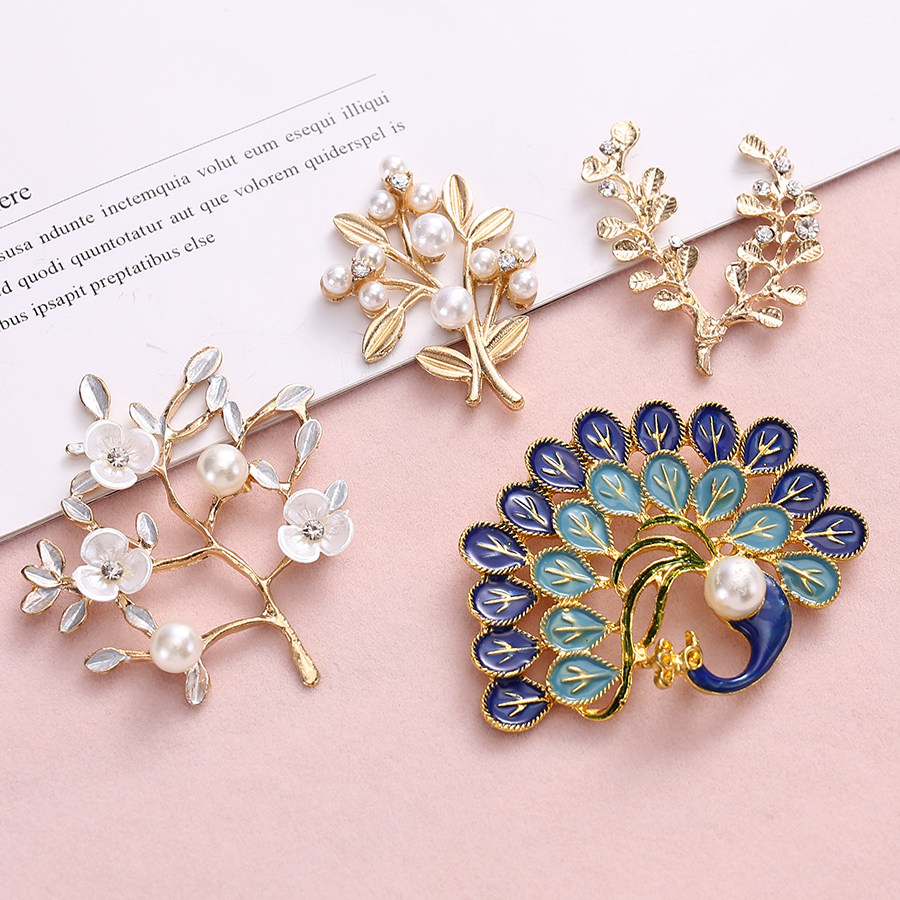 合金属树枝珍珠孔雀手工diy古风韩式新娘发饰头饰自制作配件材料,饰品/流行首饰/时尚饰品新,其他DIY饰品配件,淘宝优惠券,粉丝福利购,淘宝优惠卷