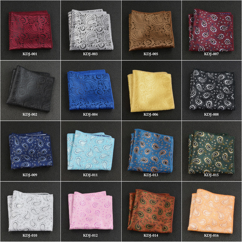 男士正装涤丝配饰口袋巾