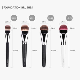 韩国化妆师Courcelles粉底刷遮瑕刷化妆刷bbomni推荐