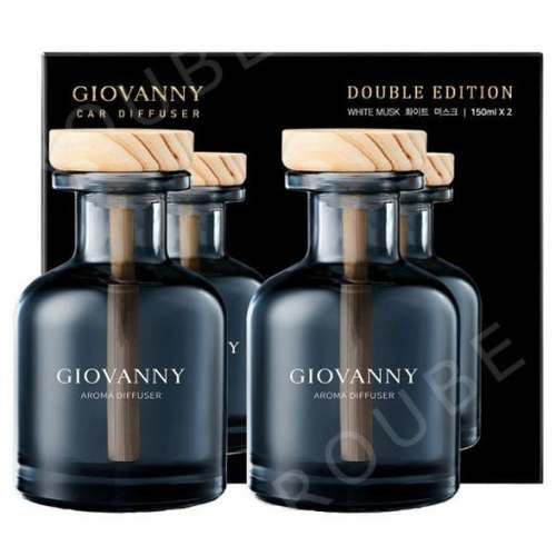 韩国官方直邮 GIOVANNY车载香水香薰150ml*2瓶室内香氛