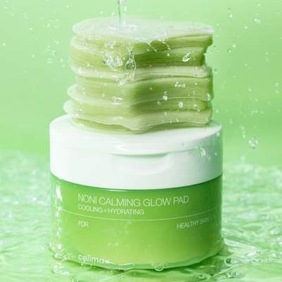 韩国直邮 Celimax 诺丽泽净颜精华棉片 50片 神经酰胺 补水保湿