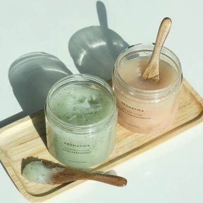 Aromatica爱露梦角质管理保湿温和身体磨砂膏 | 韩国直邮