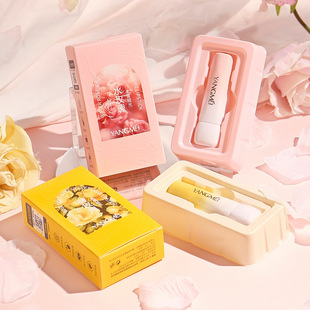 扬美玫瑰柔雾绒光口红 一抹丝滑色泽浓郁柔雾丝绒口红