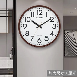 金钟宝大号挂钟客厅餐厅办公大厅静音现代时钟家用大气简约石英钟