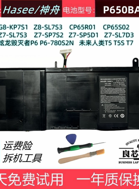 神舟战神G8-KP7S1 Z7-KP7S1 SP7D2 CP65R01 CP65R03电池P650BAT-4