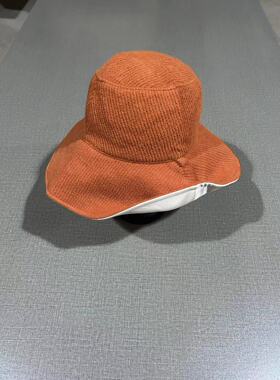 渔夫帽秋冬大帽檐防寒防晒帽