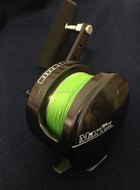 原装日本MARFIX新款N4窄杯深海钓慢摇铁板轮鼓轮横轮左右手