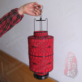 铁丝编织 仿古 田园 古典两层花圆桶灯笼 喜庆婚庆典 彩灯