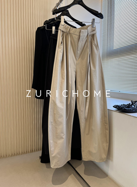 ZURICH HOME 显比例 休闲户外 百搭户外机能 高腰系带弧形休闲裤