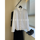 HOME 百搭白衬衫 衣橱B备 型 ZURICH 基础款 好版 微弹显瘦不臃肿