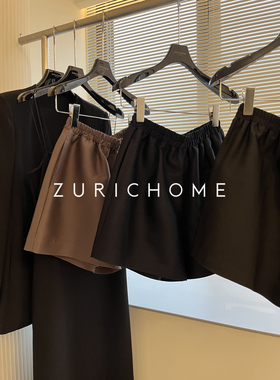 ZURICH HOME 回归返场四季可穿 显瘦小A版型质感丝羊毛短裤 三色