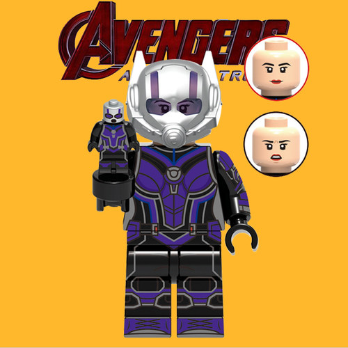 复仇者联盟积木人仔G0115凯茜·朗蚁人3第三方儿童益智拼装玩具