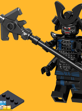 人仔幻影忍者加满都大师70613 70631 70656第三方拼装玩具积木