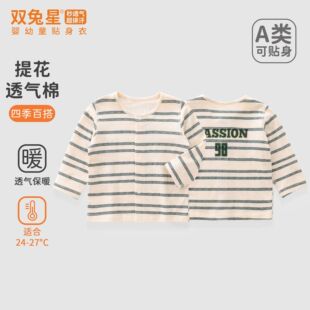 婴儿衣服安阳婴童装婴幼儿A类衣服宝宝秋冬款上衣开衫男女童秋装