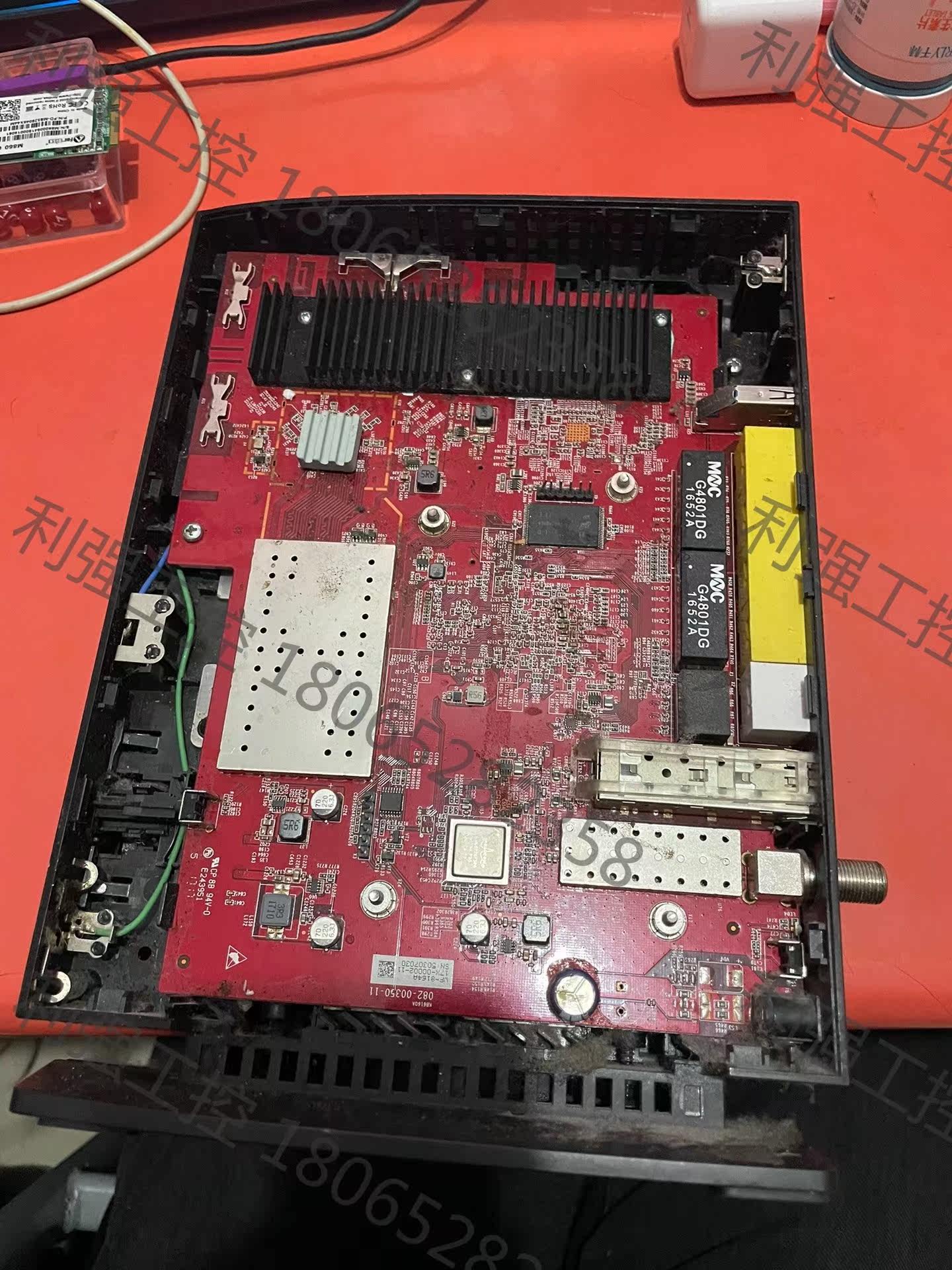 telus t3200m路由器猫,adsl接口,同轴接口,光