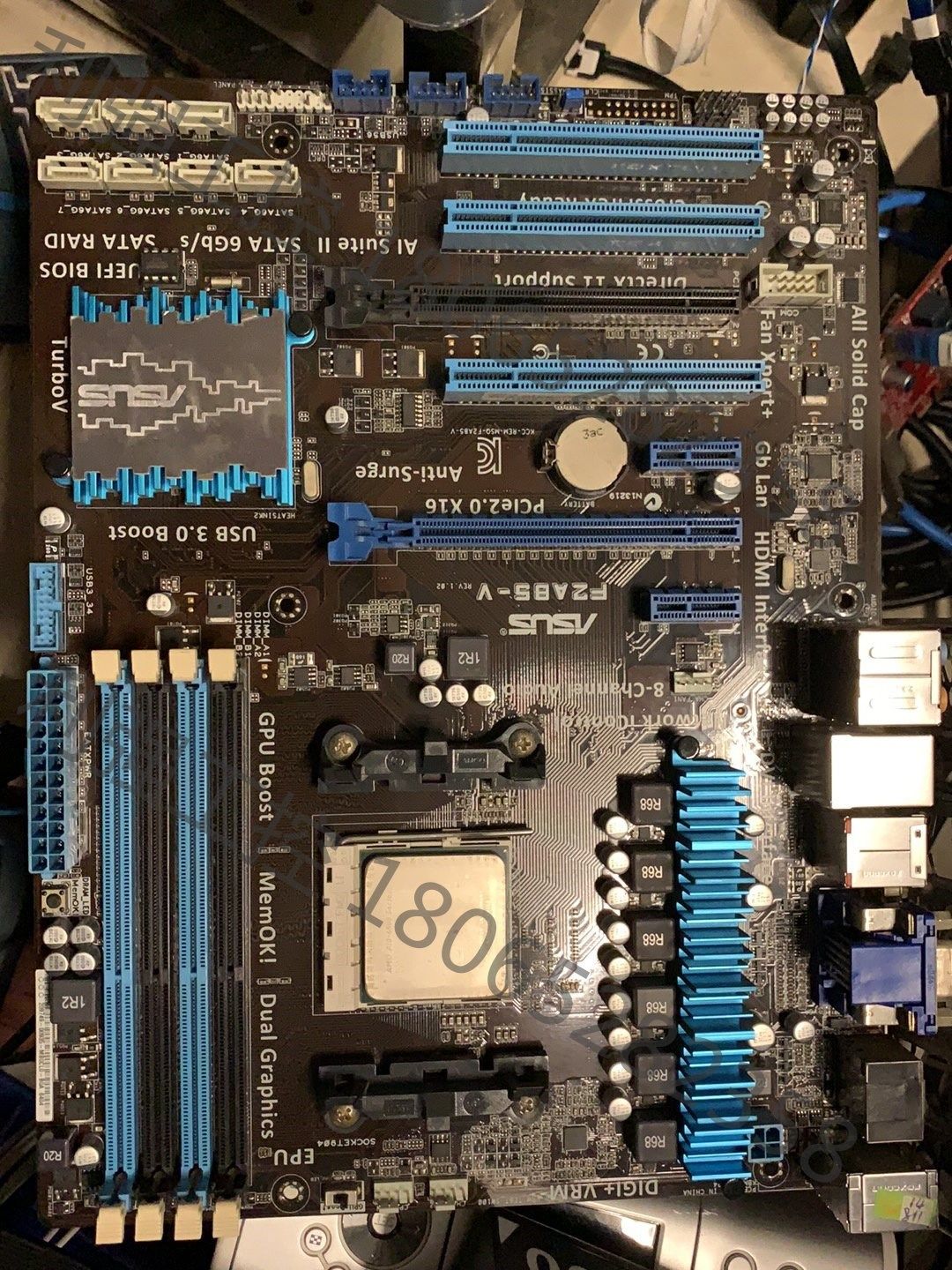 华硕f2a85-v主板?a10 6800k 套装,测试所有功