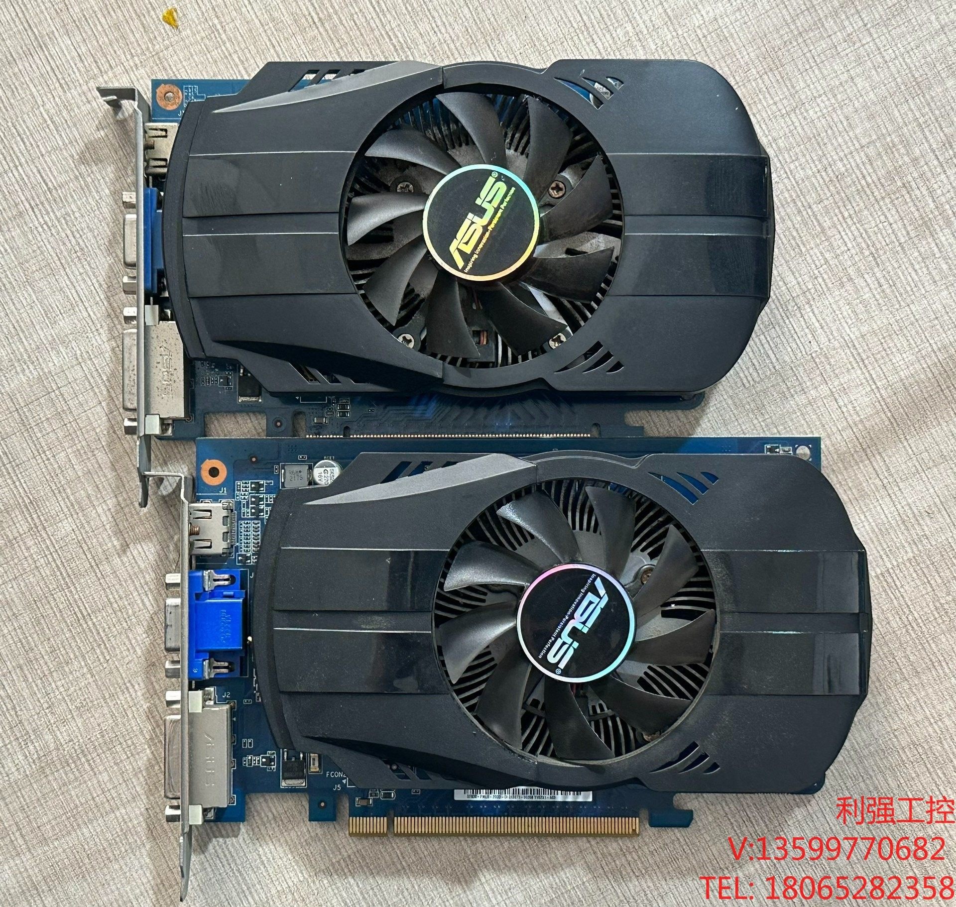 华硕gt630 2gd3显卡,成色漂亮!性能完好!全接口vg