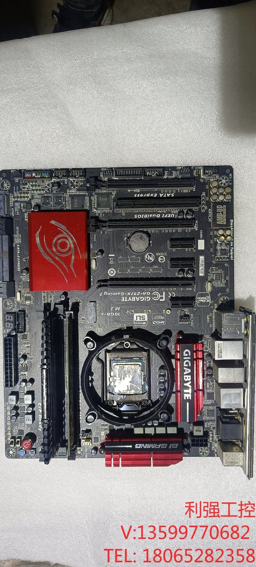 技嘉ga-z97x-gaming7游戏主板配件,配i7-47