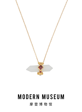 MODERNMUSEUM原创设计款扑克系列水晶极简精致设计感百搭项链