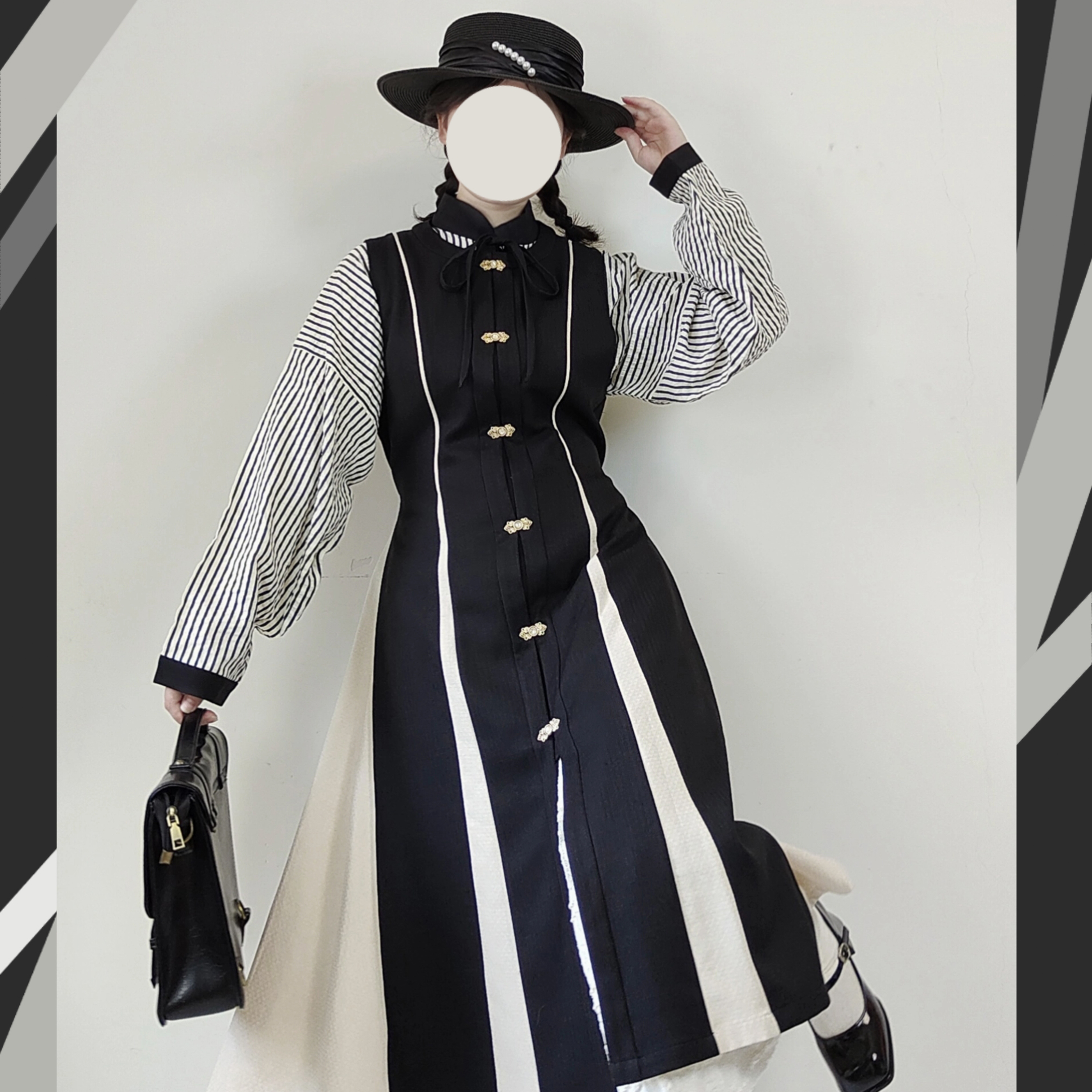 观止织造简约文艺明制汉服