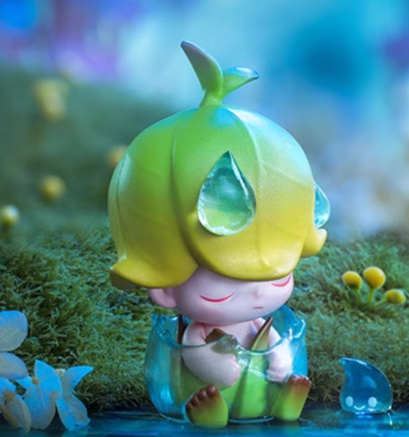 正品dimoo森林之夜系列盲盒popmart特手办玩具摆件小蜜蜂蘑菇露珠