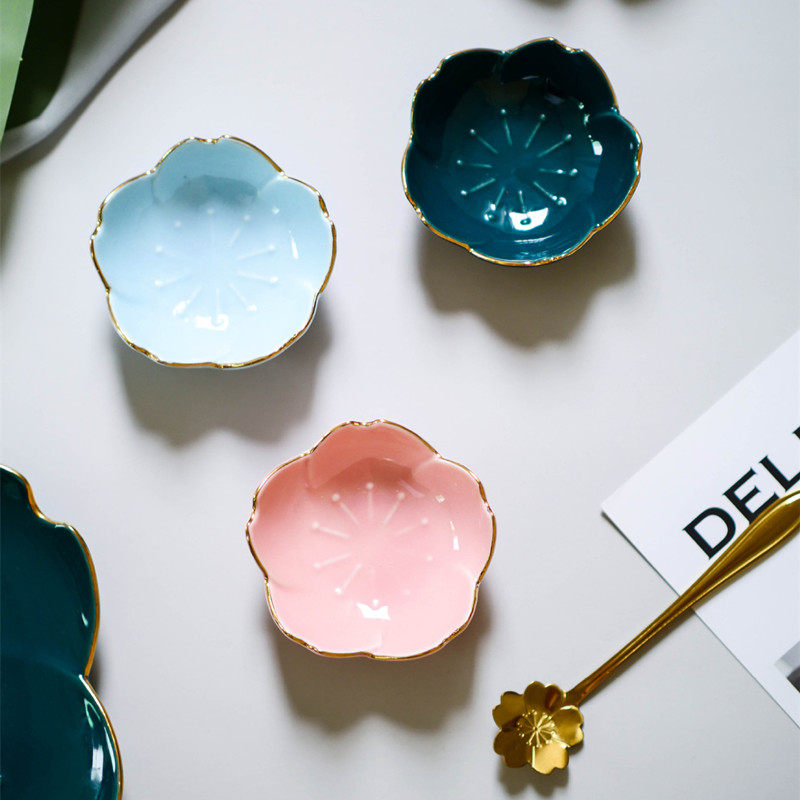 美容院陶瓷精油碟spa调配碟调膜碗精油壶 美容院用品工具面膜器皿