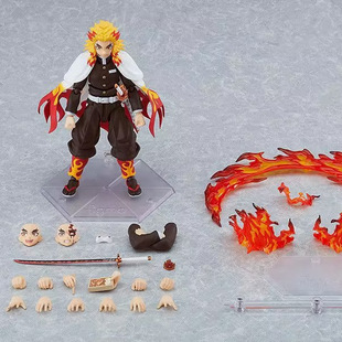 鬼灭之刃 炼狱杏寿郎 figma553# 炎柱 关节可动 手办