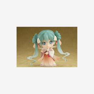 加单到货了 手办 Q版539#中秋初音 可动换脸粘土手办