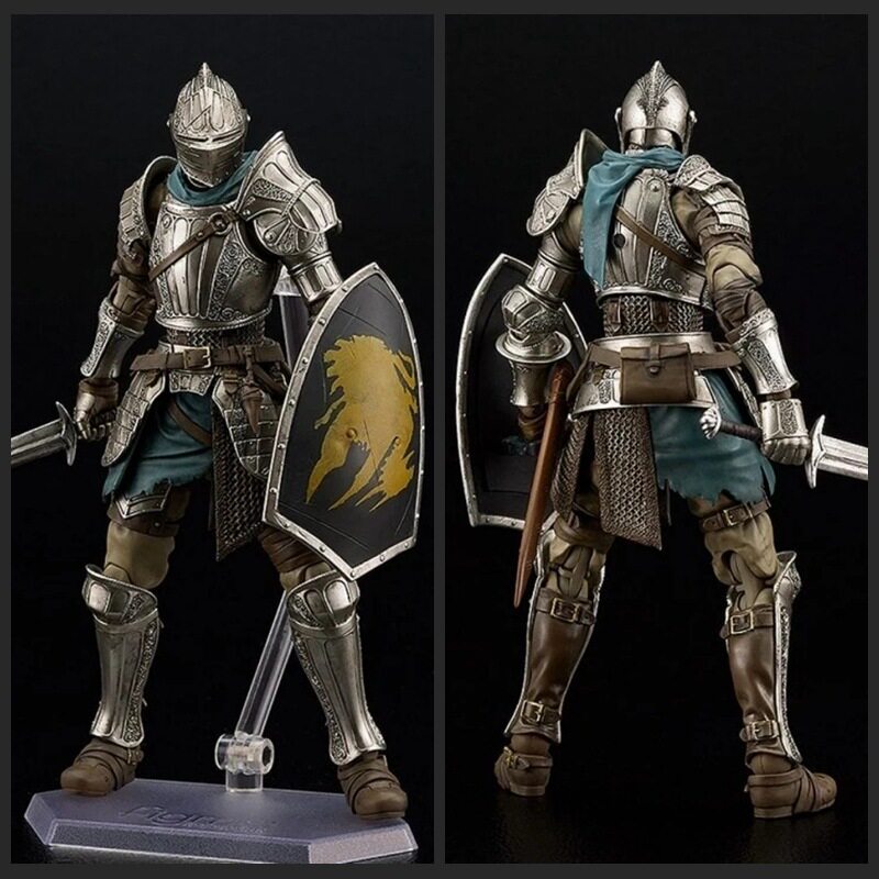 黑暗之魂 figma590#恶魔骑士 盔甲 关节可动 模型 摆件 盒装手办