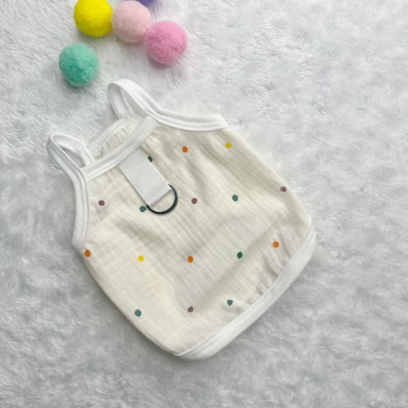 狗狗衣服纯棉透气泰迪比熊春夏轻狗宠物服装/雨衣