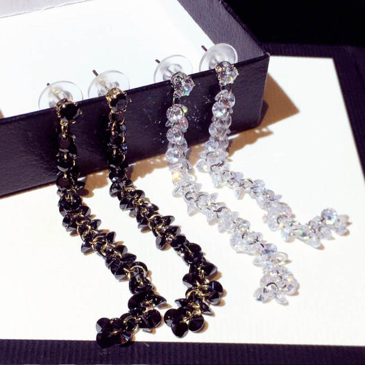 耳环正品999纯银针白色时尚气质