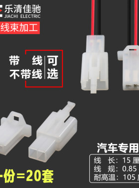 汽车连接器接插件2P车用