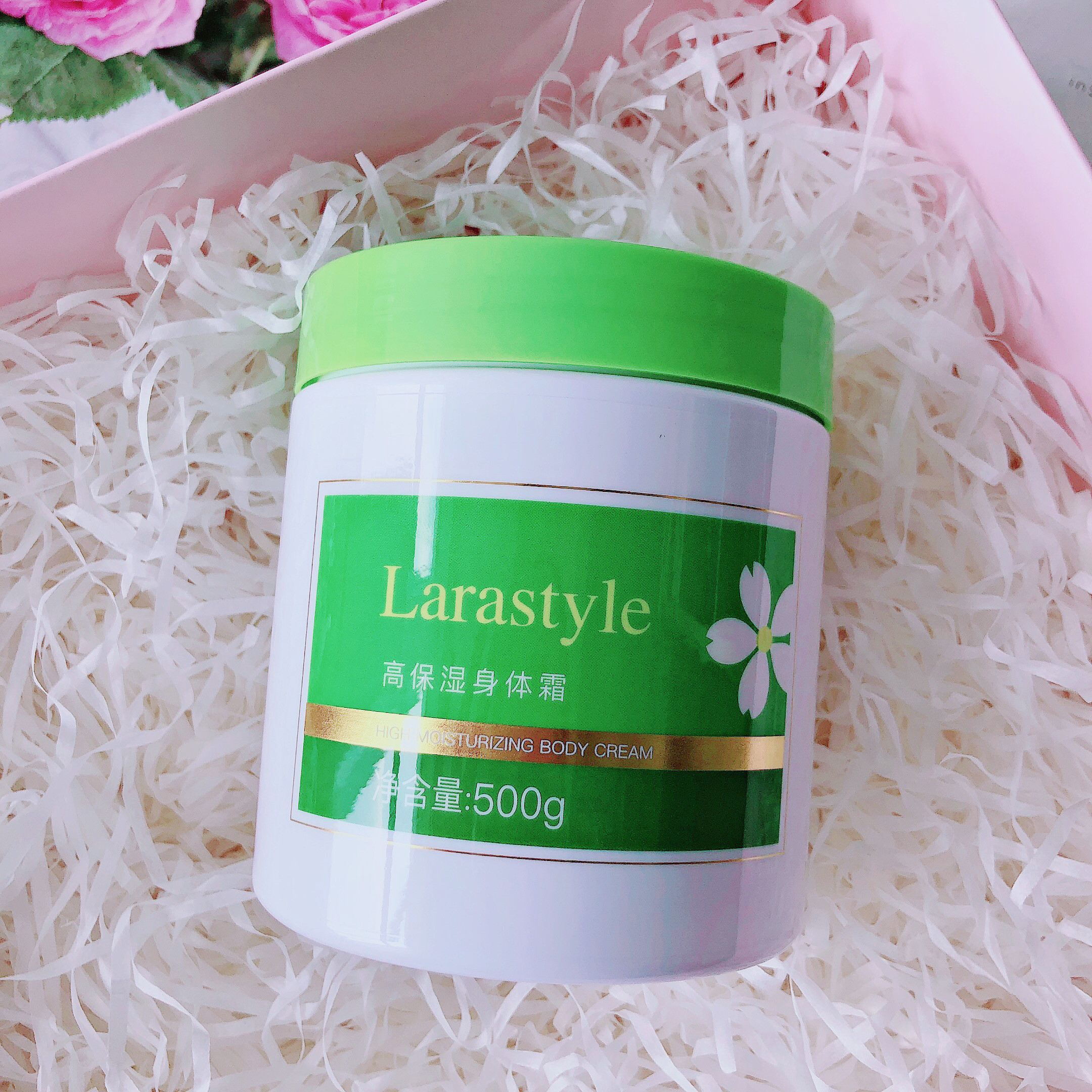 全身滑溜溜！冰淇淋质地太好涂~拉家高保湿身体霜滋润身体乳500g