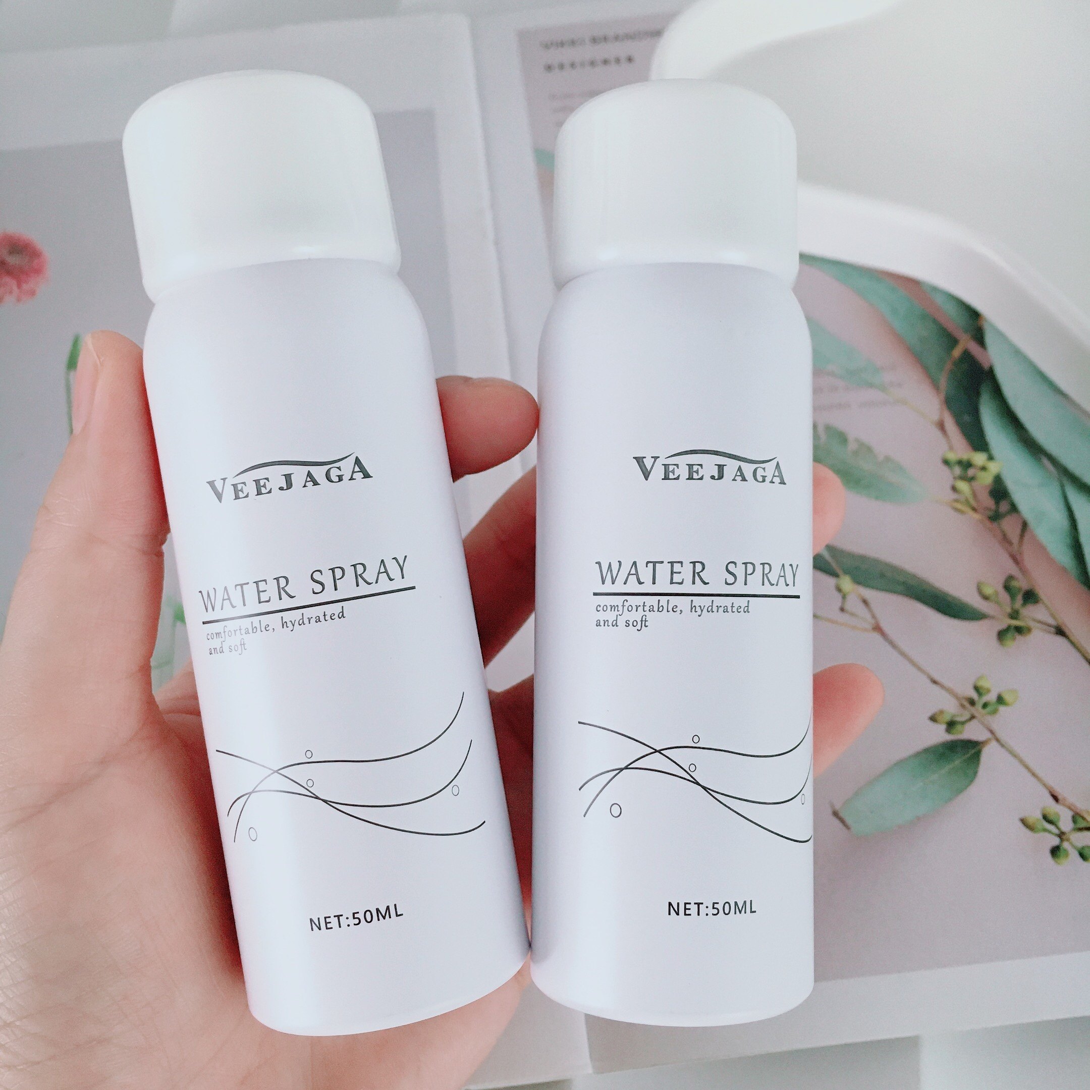 润物细无声 行走的加湿器~VEEJAGA补水喷雾清爽保湿滋润便携50ml