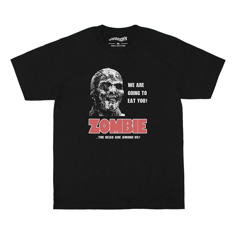 生人回避 t恤 zombi 丧尸僵尸活死人zombie恐怖horror短袖t-shirt