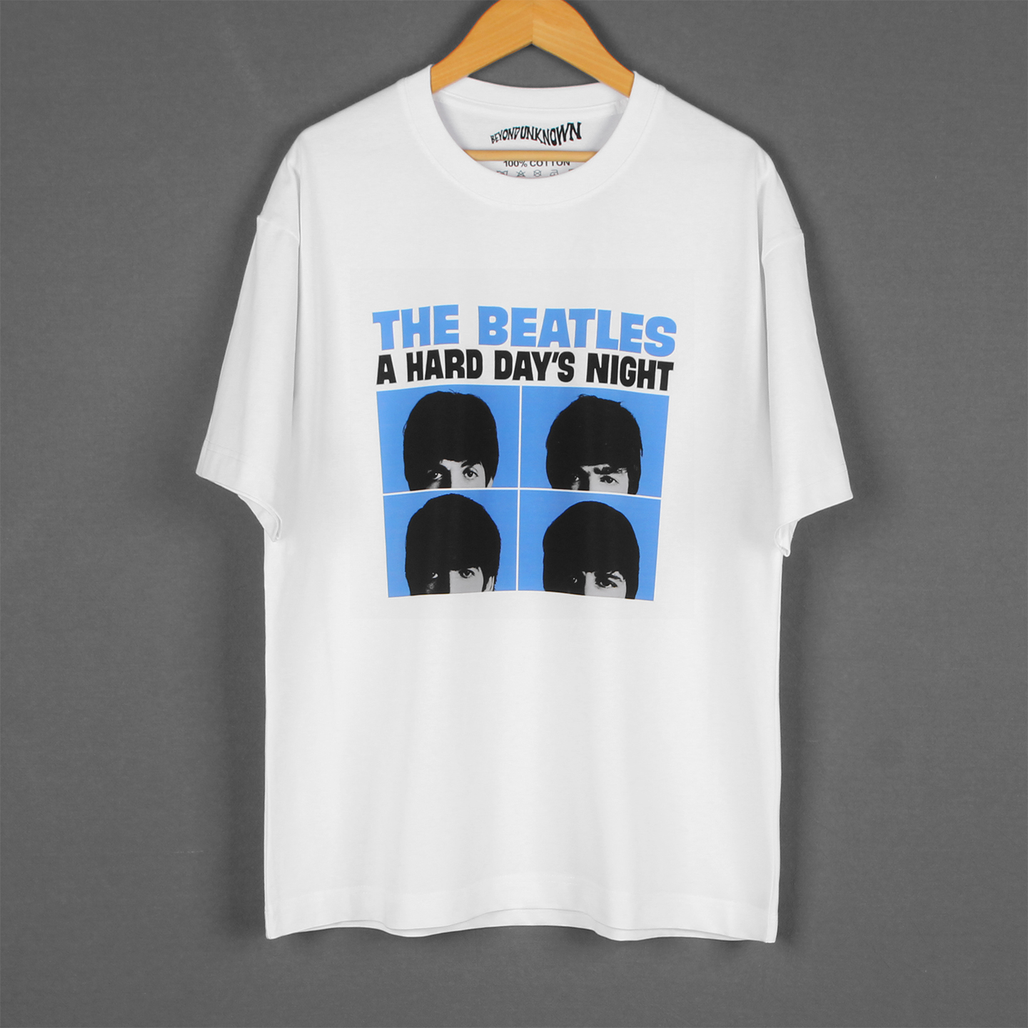 流行摇滚TheBeatles乐队短袖T恤