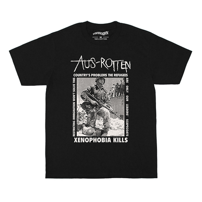 Aus-Rotten短袖美式硬核朋克