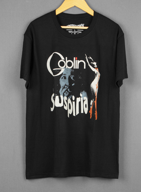 Goblin Suspiria阴风阵阵Dario Argento经典恐怖电影短袖男T恤