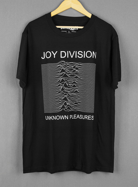 Joy Division短袖未知快乐后朋传奇乐队印花城市风纯棉宽松男T恤