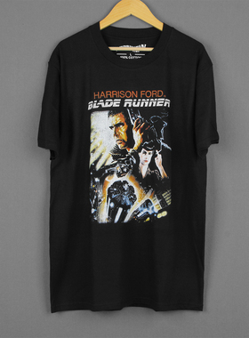 银翼杀手Blade Runner科幻电影赛博朋克经典短袖纯棉印花美式T恤