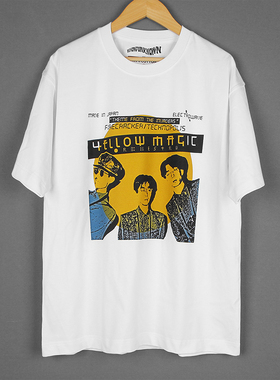 YMO黄色魔术交响团Yellow Magic Orchestra Kraftwerk纯棉短袖T恤