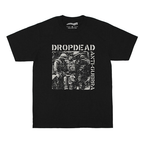 硬核朋克Dropdead反战乐队男短袖