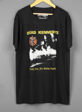 Dead Kennedys死肯尼迪传奇硬核朋克乐队纯棉休闲短袖印花水洗T恤