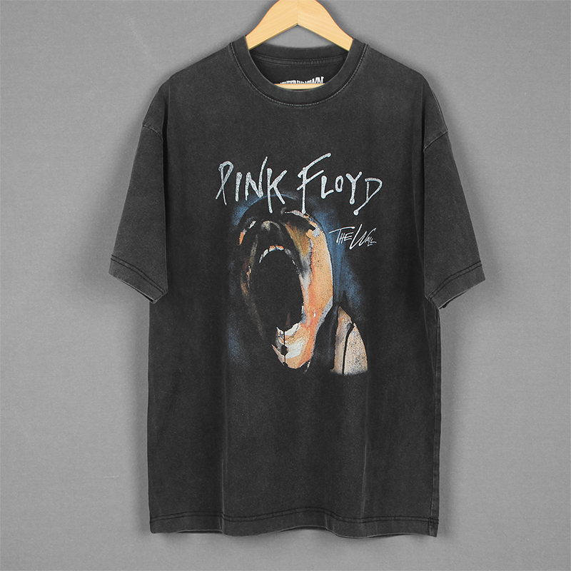 PinkFloyd短袖迷墙前卫摇滚T恤